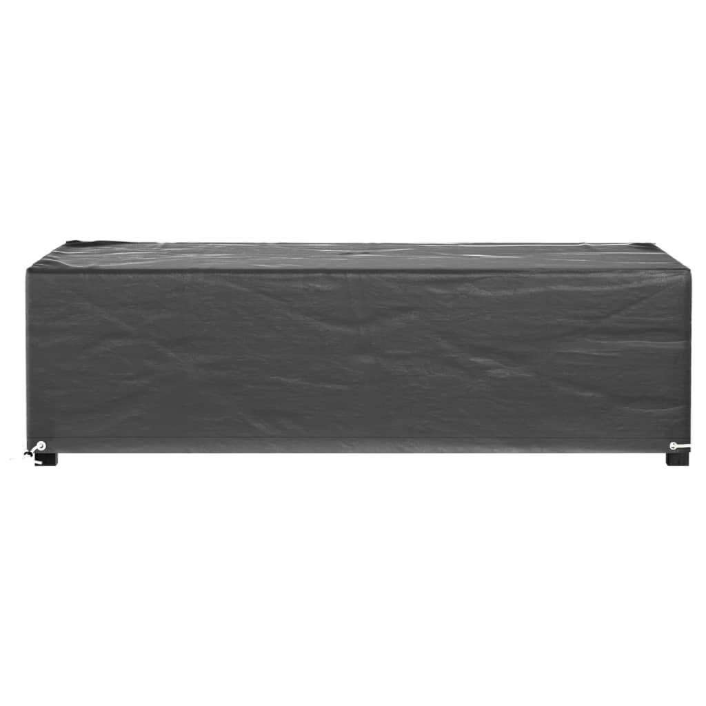 vidaXL Huse mobilă grădină, 2 buc, 8 ocheți, 125x70x35 cm, dreptunghi vidaXL Huse mobilă grădină, 2 buc, 8 ocheți, 125x70x35 cm, dreptunghi