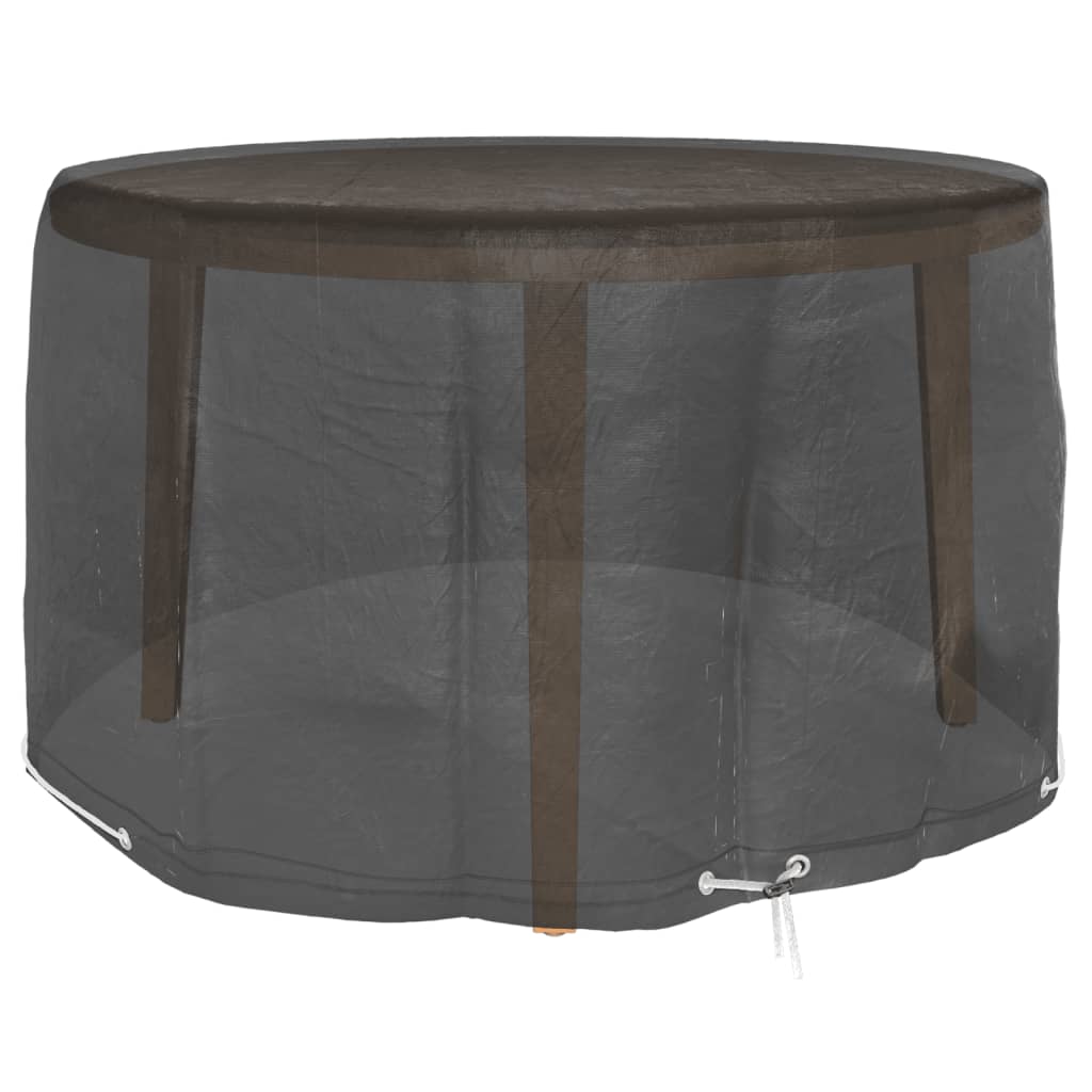 vidaXL Huse mobilier de grădină, 2 buc., 6 ocheți, rotund, Ø125x75 cm vidaXL Huse mobilier de grădină, 2 buc., 6 ocheți, rotund, Ø125x75 cm