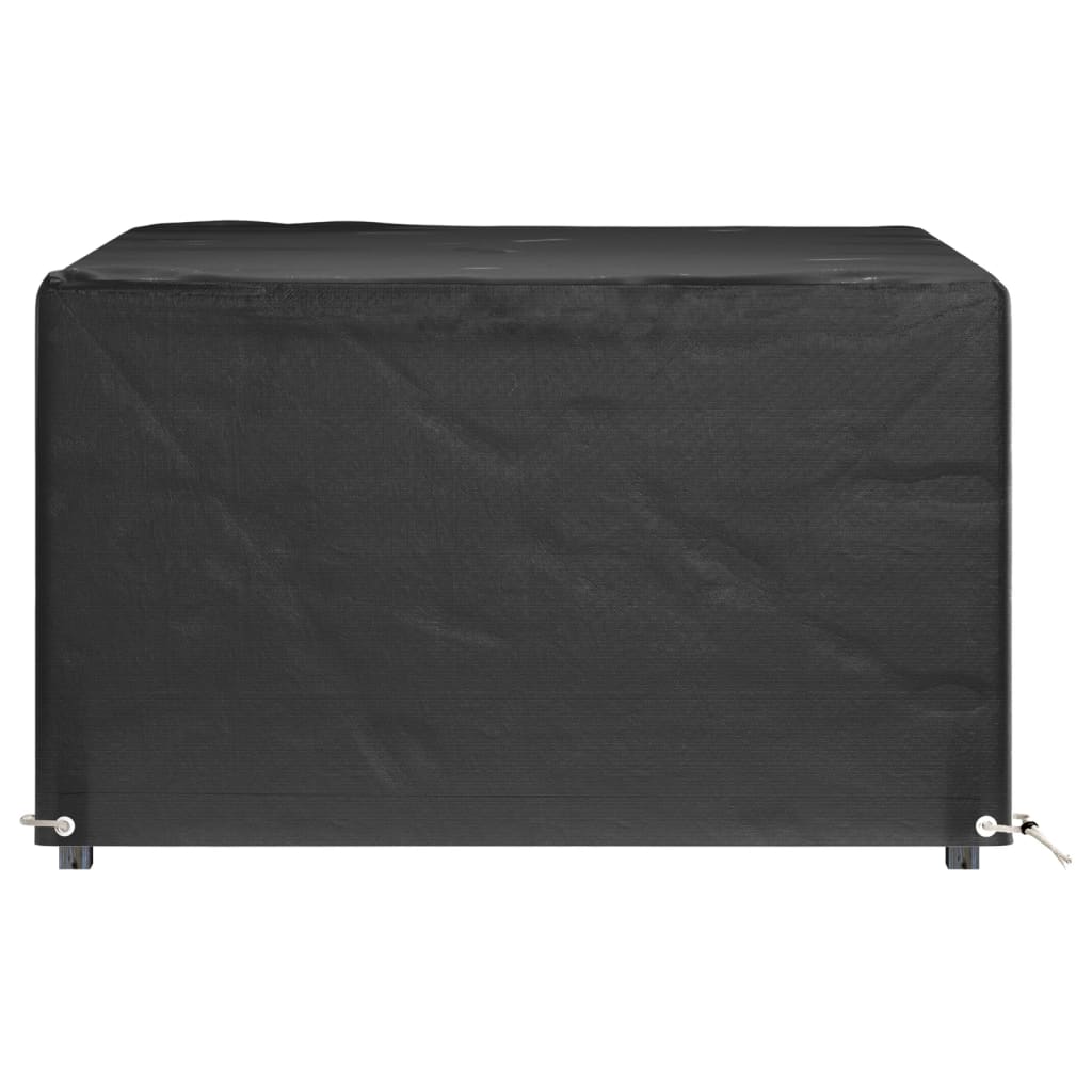 vidaXL Huse mobilier grădină, 2 buc, 8 ocheți, 132x132x80 cm, pătrat vidaXL Huse mobilier grădină, 2 buc, 8 ocheți, 132x132x80 cm, pătrat