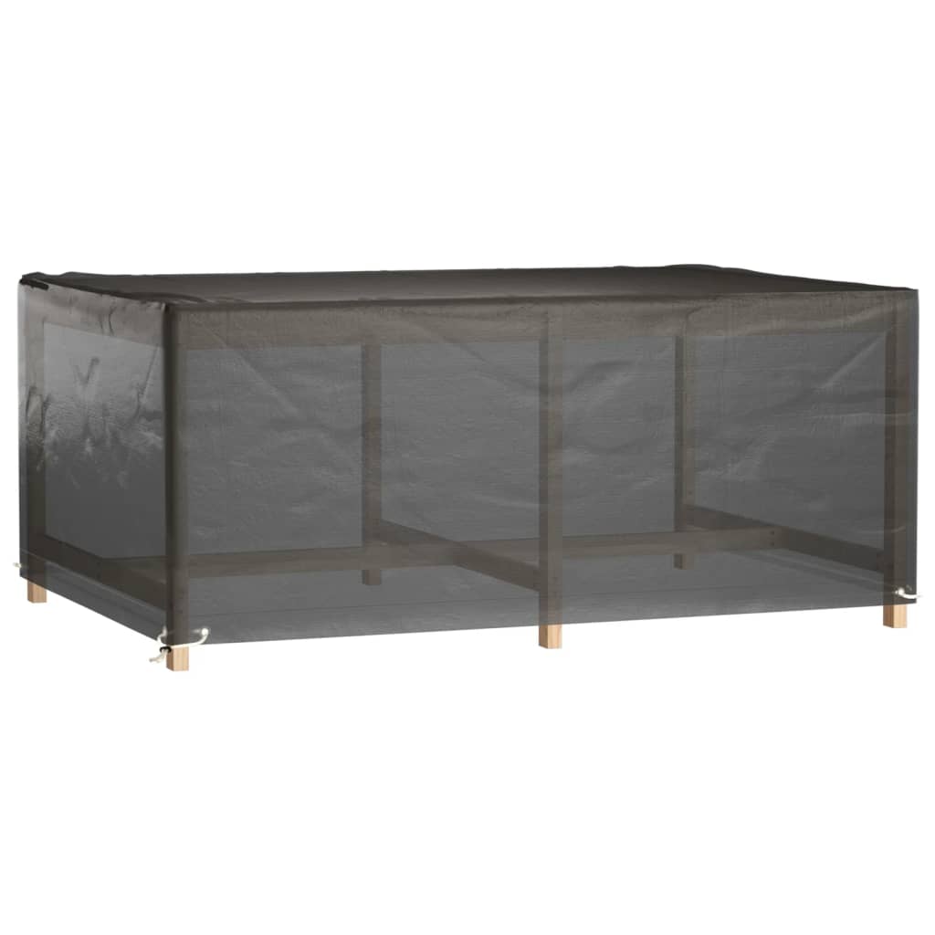 vidaXL Huse mobilă grădină, 2 buc, 8 ocheți, 180x122x75cm, rectangular vidaXL Huse mobilă grădină, 2 buc, 8 ocheți, 180x122x75cm, rectangular