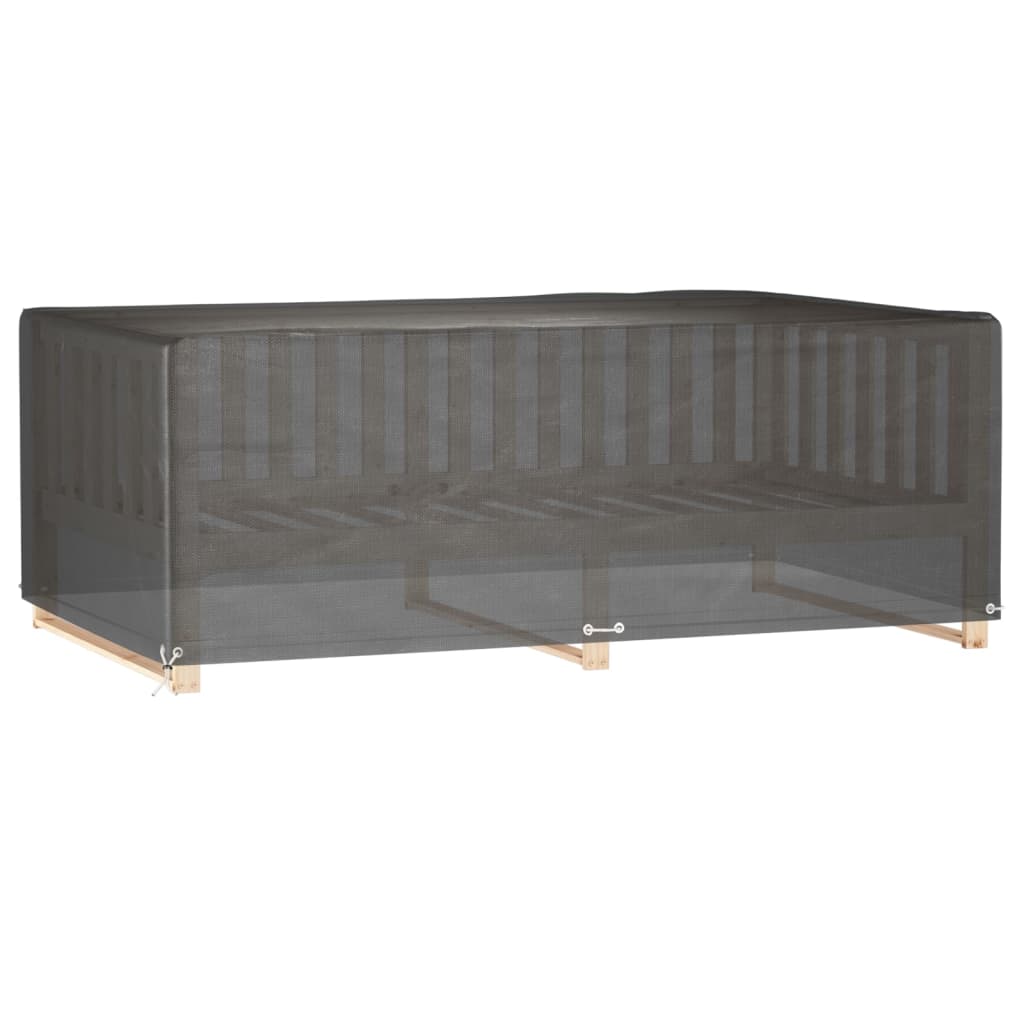 vidaXL Huse mobilă grădină, 2 buc, 12 ocheți 213x132x75cm, rectangular vidaXL Huse mobilă grădină, 2 buc, 12 ocheți 213x132x75cm, rectangular