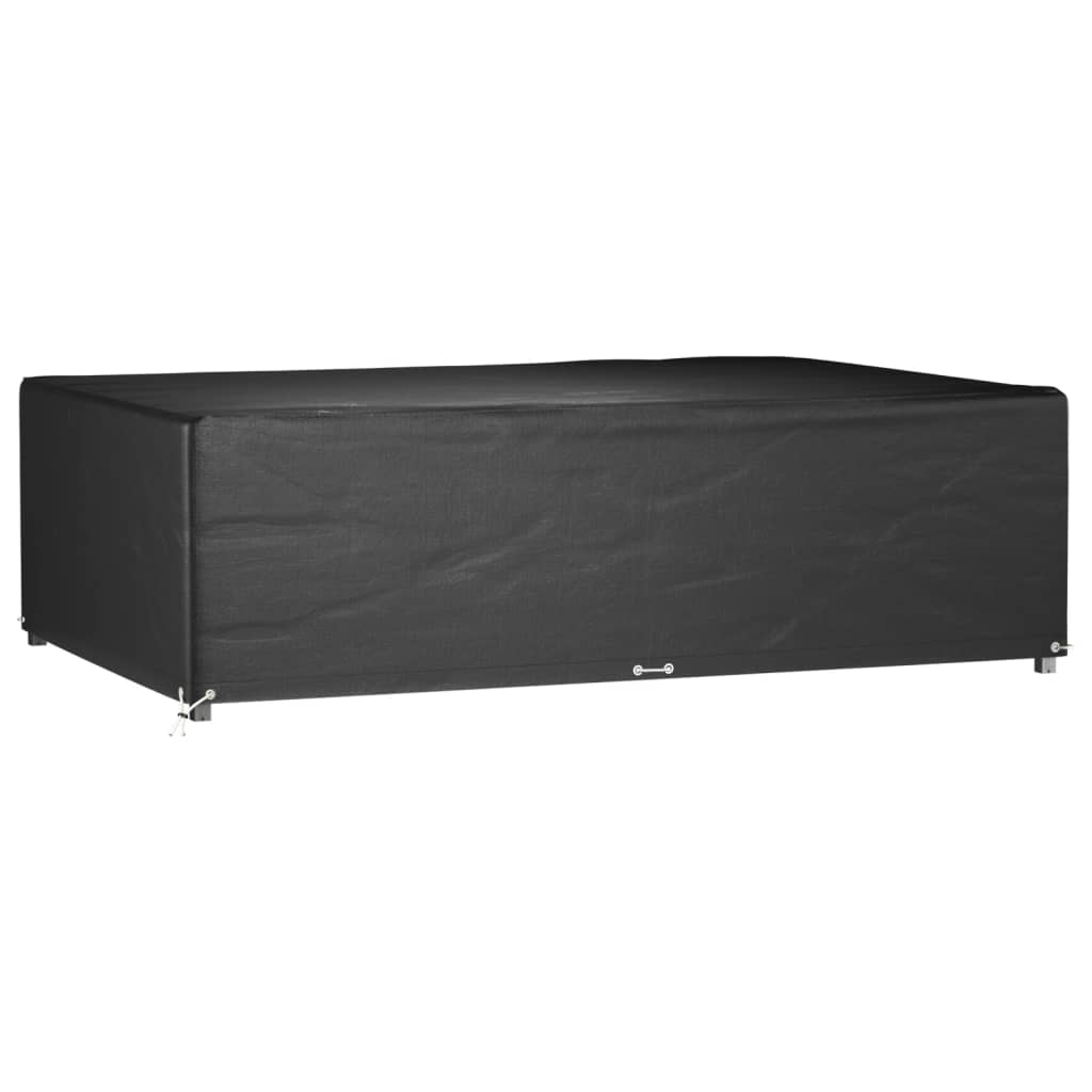 vidaXL Huse mobilă grădină, 2 buc, 12 ocheți 227x152x65cm, rectangular vidaXL Huse mobilă grădină, 2 buc, 12 ocheți 227x152x65cm, rectangular