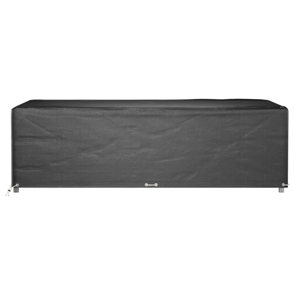 vidaXL Huse mobilă grădină, 2 buc, 12 ocheți 227x152x65cm, rectangular vidaXL Huse mobilă grădină, 2 buc, 12 ocheți 227x152x65cm, rectangular