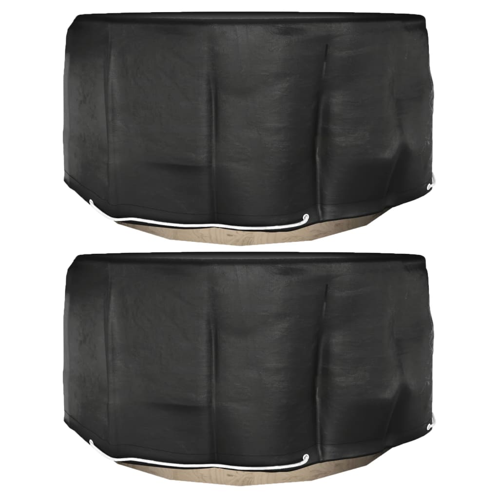 vidaXL Huse mobilier de grădină, 2 buc., 10 ocheți, rotund, Ø230x90 cm vidaXL Huse mobilier de grădină, 2 buc., 10 ocheți, rotund, Ø230x90 cm