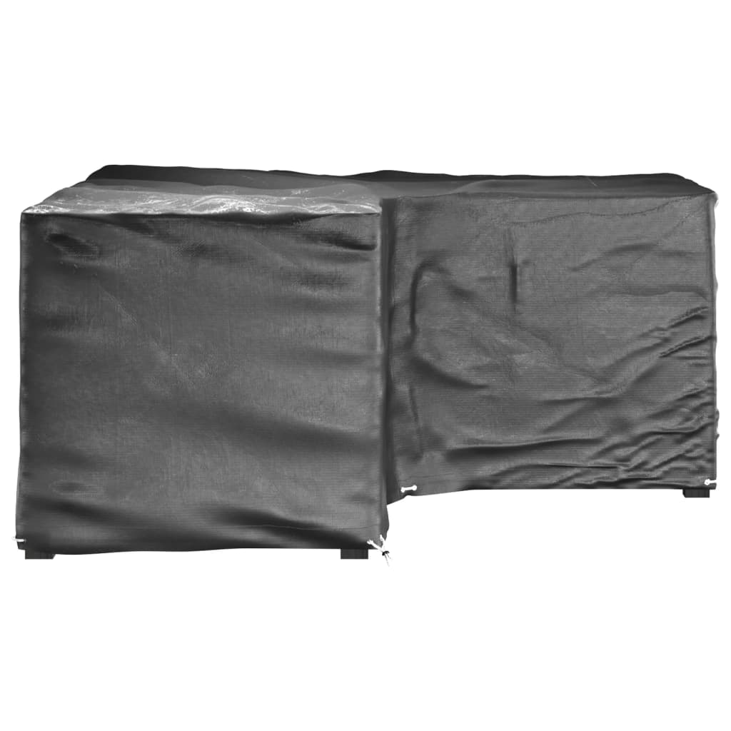 vidaXL Huse mobilier de grădină în formă de L 16 ocheți, 215x215x90 cm vidaXL Huse mobilier de grădină în formă de L 16 ocheți, 215x215x90 cm
