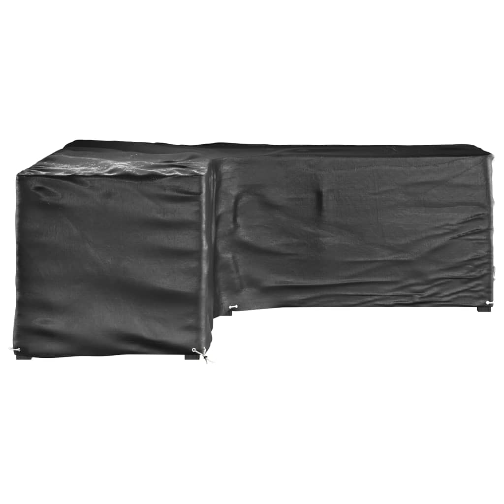 vidaXL Huse mobilier de grădină formă în L, 16 ocheți, 285x285x90cm vidaXL Huse mobilier de grădină formă în L, 16 ocheți, 285x285x90cm