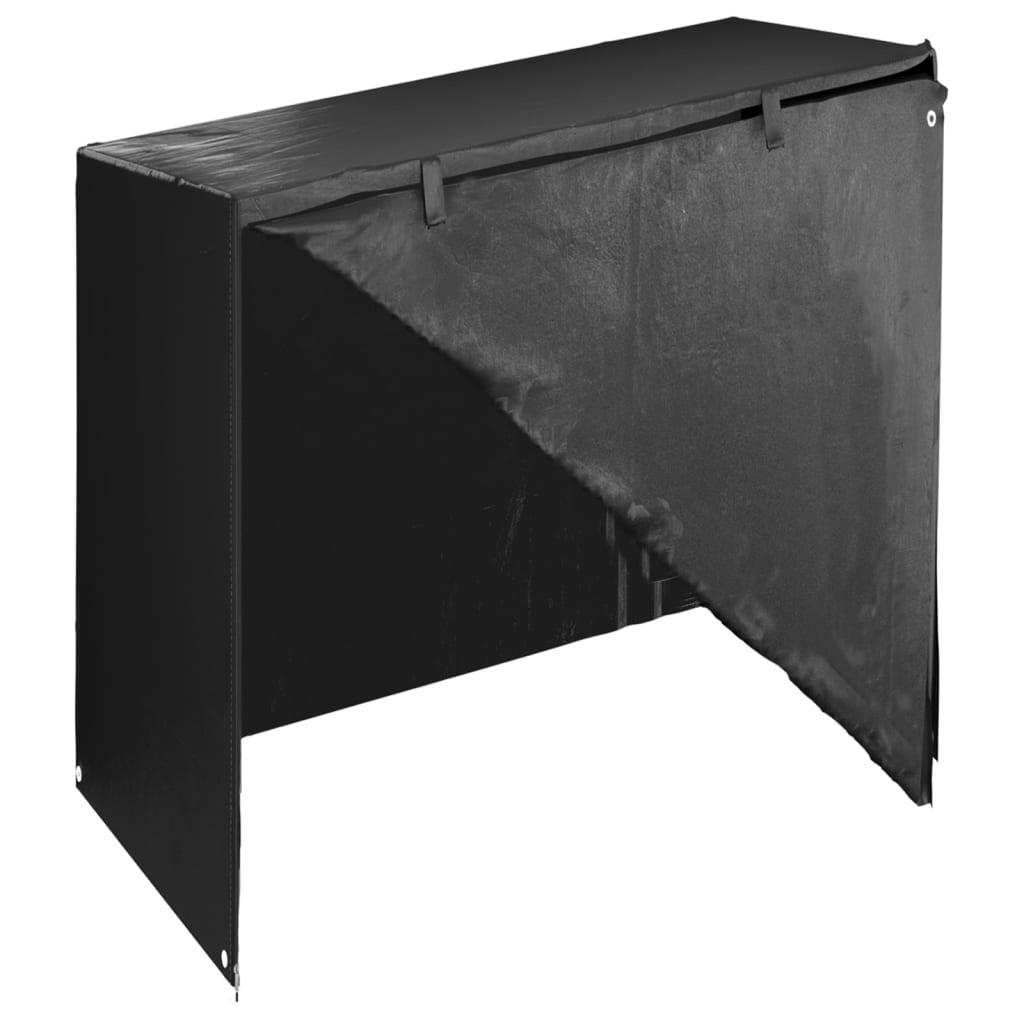 vidaXL Huse balansoar 2 buc, 8 ocheți 125x90x135/165 cm, polietilenă vidaXL Huse balansoar 2 buc, 8 ocheți 125x90x135/165 cm, polietilenă