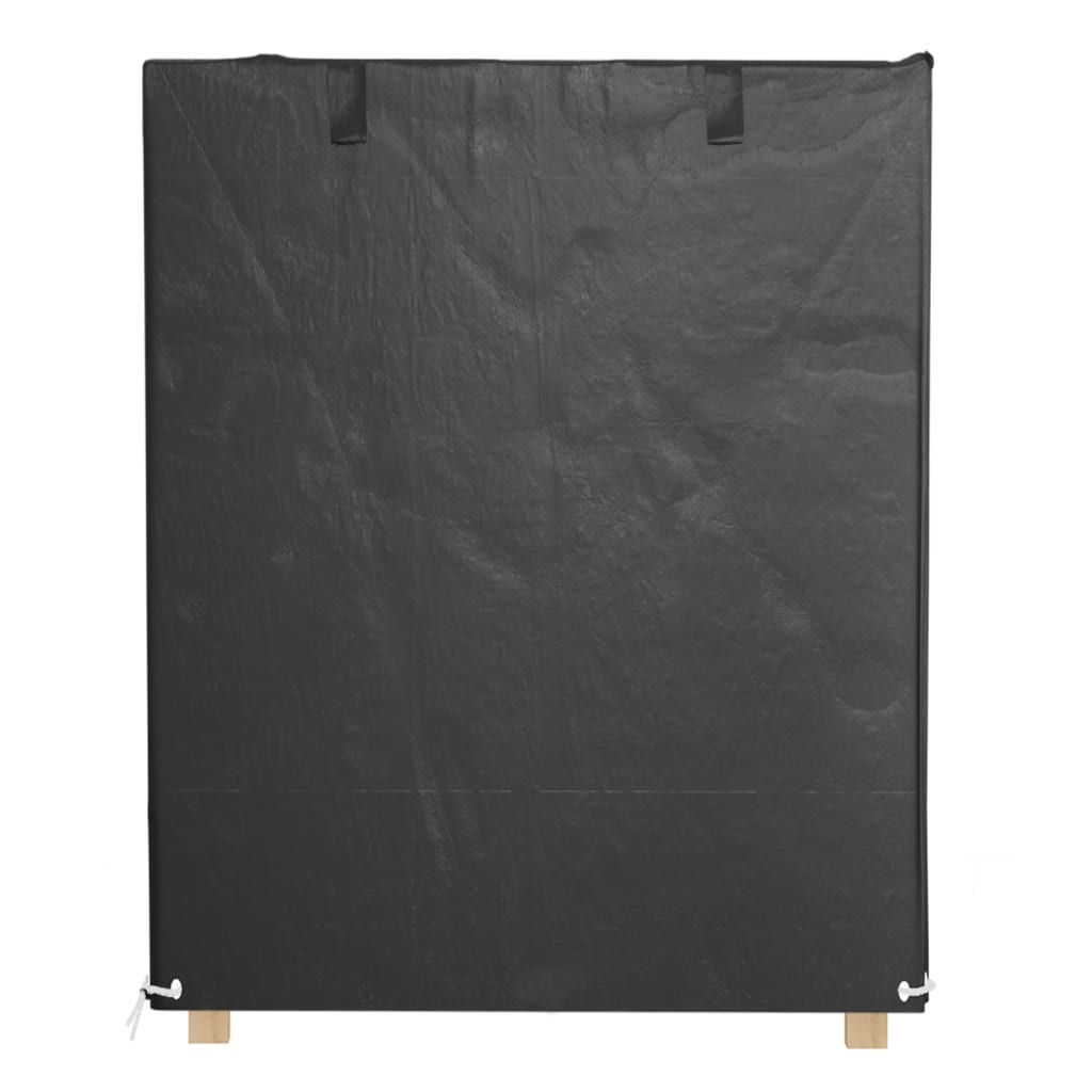 vidaXL Huse balansoar 2 buc, 8 ocheți 125x90x135/165 cm, polietilenă vidaXL Huse balansoar 2 buc, 8 ocheți 125x90x135/165 cm, polietilenă