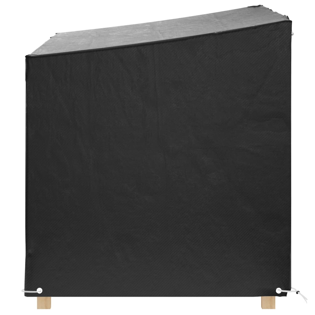 vidaXL Huse balansoar, 2 buc, 12 ocheți 215x150x130/150 cm polietilenă vidaXL Huse balansoar, 2 buc, 12 ocheți 215x150x130/150 cm polietilenă
