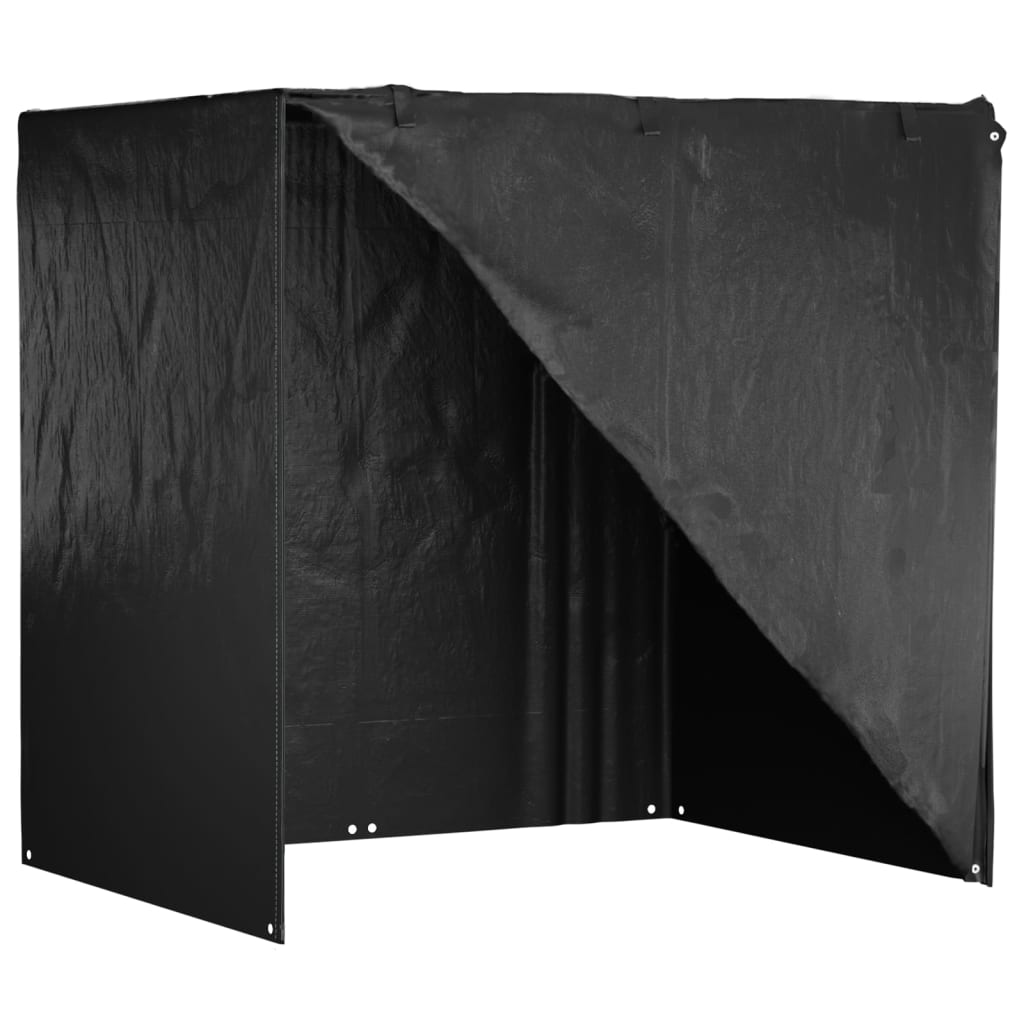 vidaXL Huse balansoar, 2 buc., 12 ocheți, 220x177x220 cm, polietilenă vidaXL Huse balansoar, 2 buc., 12 ocheți, 220x177x220 cm, polietilenă