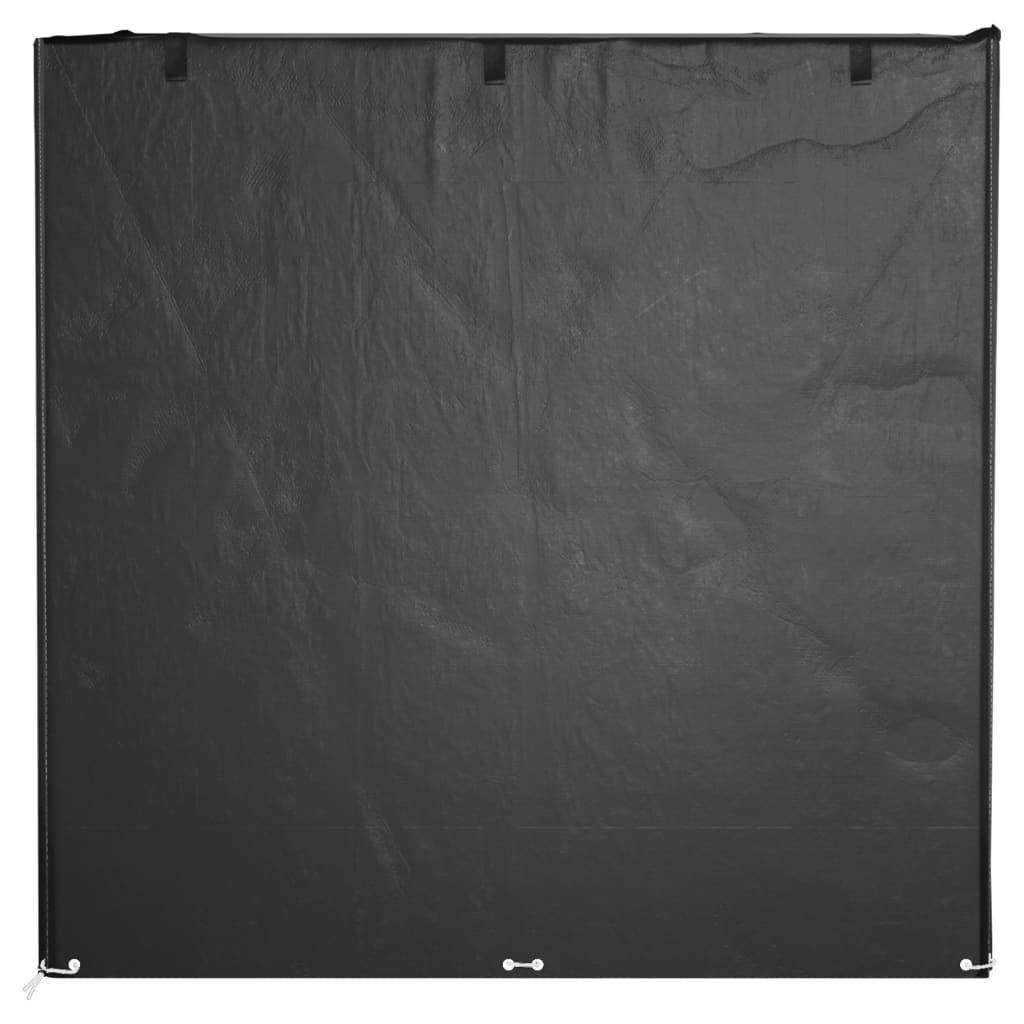 vidaXL Huse balansoar, 2 buc., 12 ocheți, 220x177x220 cm, polietilenă vidaXL Huse balansoar, 2 buc., 12 ocheți, 220x177x220 cm, polietilenă