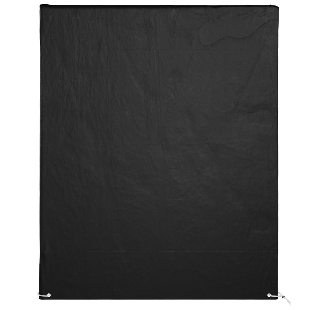 vidaXL Huse balansoar, 2 buc., 12 ocheți, 220x177x220 cm, polietilenă vidaXL Huse balansoar, 2 buc., 12 ocheți, 220x177x220 cm, polietilenă