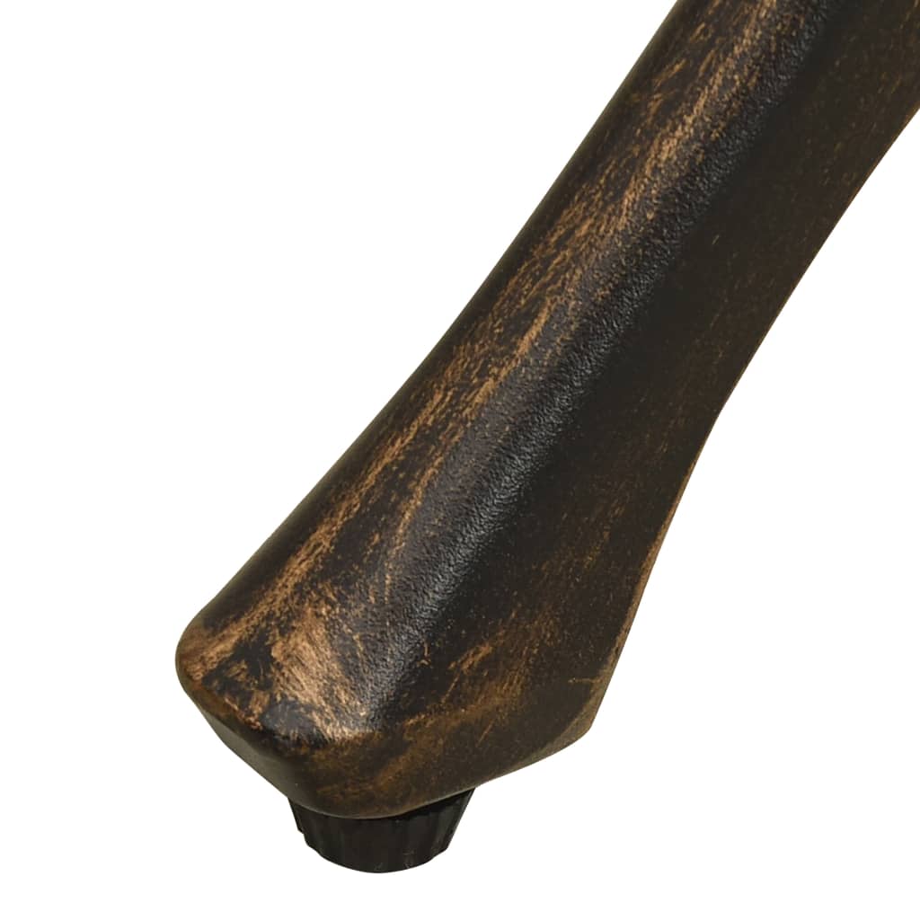 vidaXL Masă pentru grădină, bronz, 78x78x72 cm, aluminiu turnat vidaXL Masă pentru grădină, bronz, 78x78x72 cm, aluminiu turnat