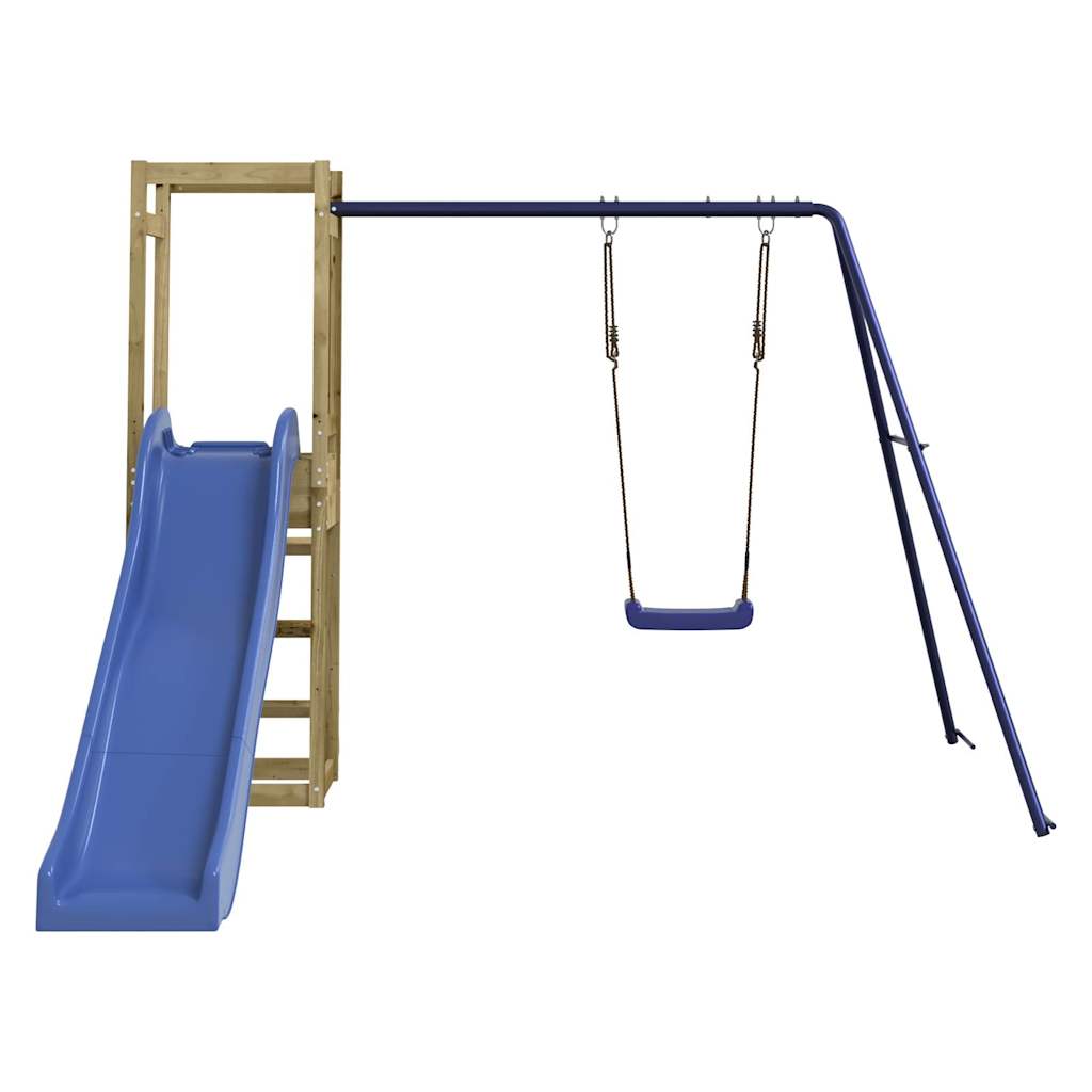 vidaXL Set de joacă pentru exterior, lemn de pin impregnat