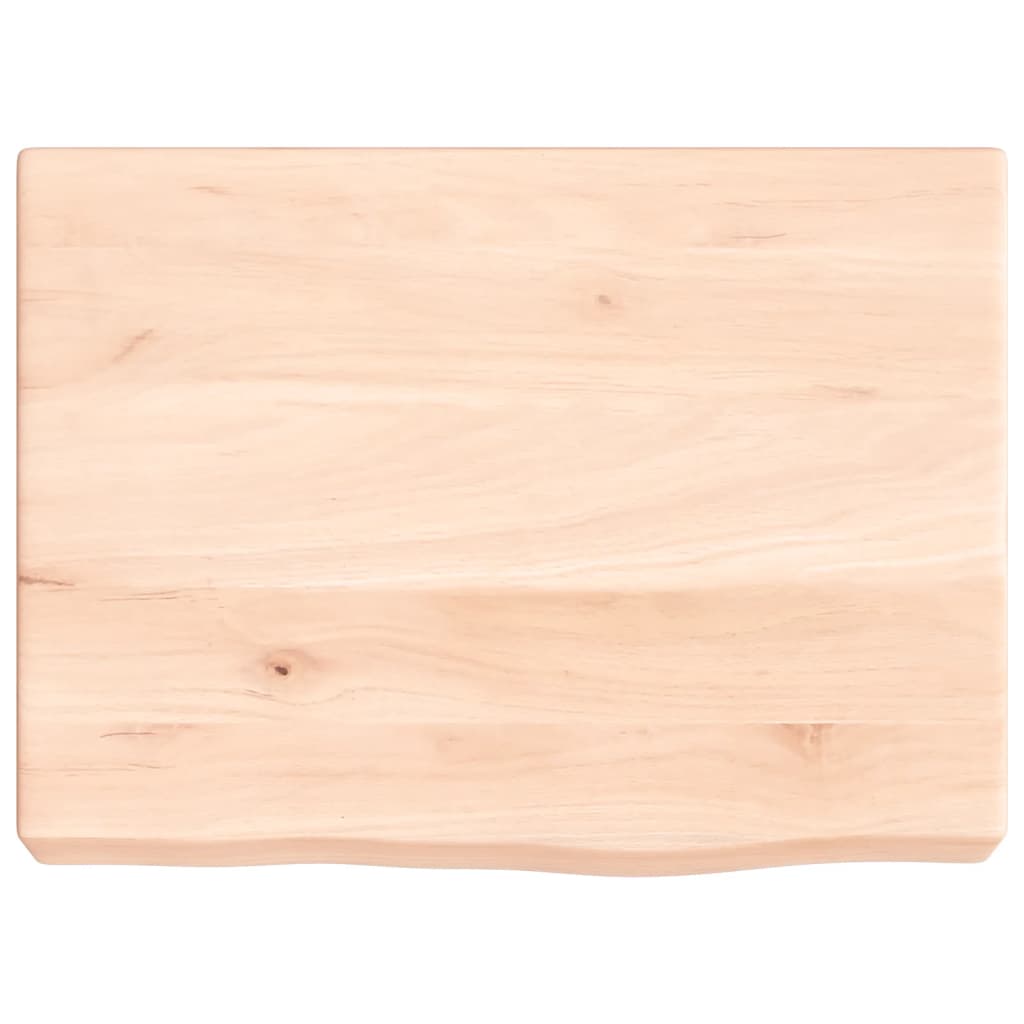vidaXL Blat de baie, 40x30x(2-6) cm, lemn masiv netratat vidaXL Blat de baie, 40x30x(2-6) cm, lemn masiv netratat