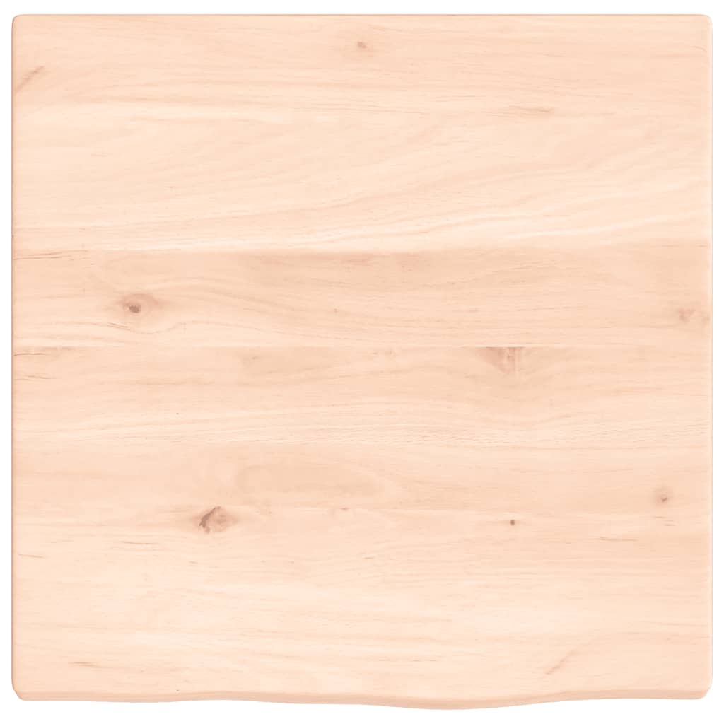 vidaXL Blat de baie, 40x40x2 cm, lemn masiv netratat vidaXL Blat de baie, 40x40x2 cm, lemn masiv netratat