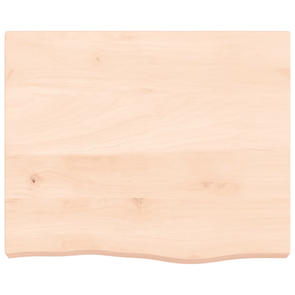 vidaXL Blat de baie, 60x60x(2-6) cm, lemn masiv netratat vidaXL Blat de baie, 60x60x(2-6) cm, lemn masiv netratat