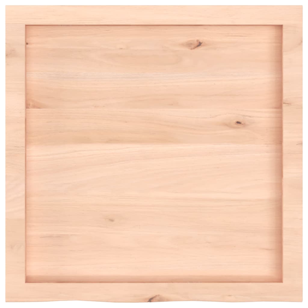 vidaXL Blat de baie, 60x60x(2-6) cm, lemn masiv netratat vidaXL Blat de baie, 60x60x(2-6) cm, lemn masiv netratat