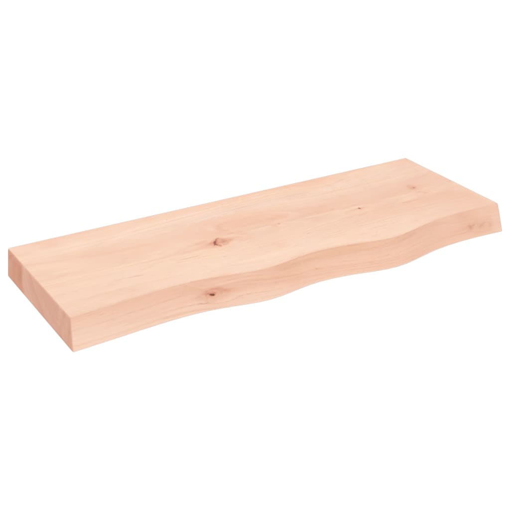 vidaXL Blat de baie, 80x30x(2-6) cm, lemn masiv netratat vidaXL Blat de baie, 80x30x(2-6) cm, lemn masiv netratat
