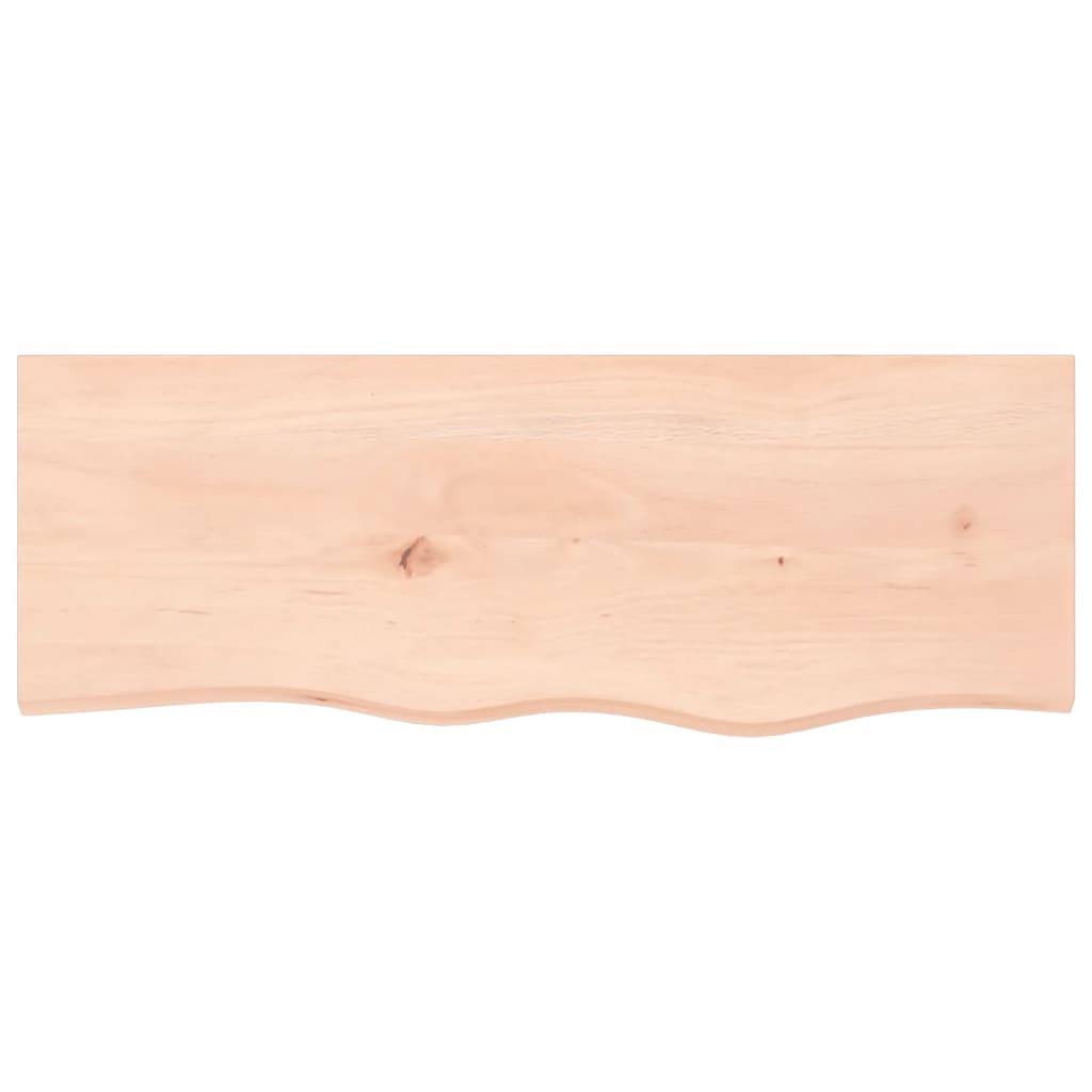 vidaXL Blat de baie, 80x30x(2-6) cm, lemn masiv netratat vidaXL Blat de baie, 80x30x(2-6) cm, lemn masiv netratat