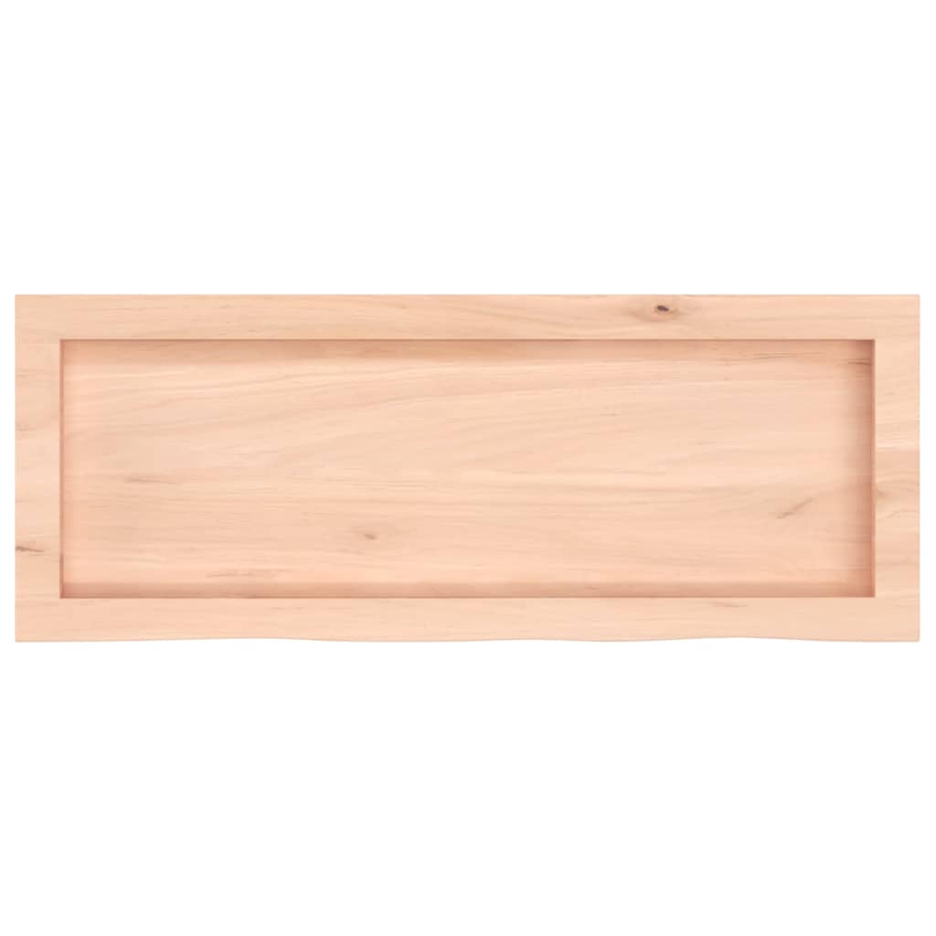 vidaXL Blat de baie, 80x30x(2-6) cm, lemn masiv netratat vidaXL Blat de baie, 80x30x(2-6) cm, lemn masiv netratat
