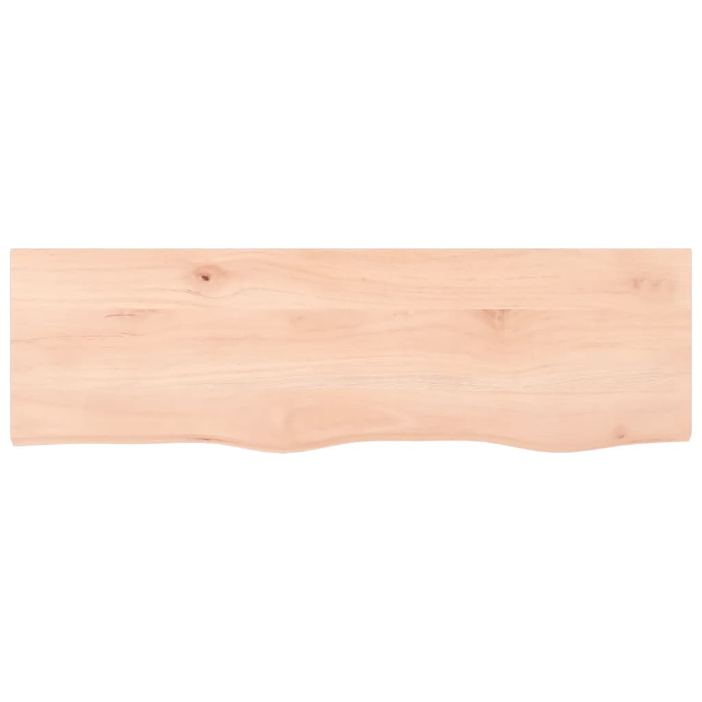 vidaXL Blat de baie, 100x30x(2-6) cm, lemn masiv netratat vidaXL Blat de baie, 100x30x(2-6) cm, lemn masiv netratat