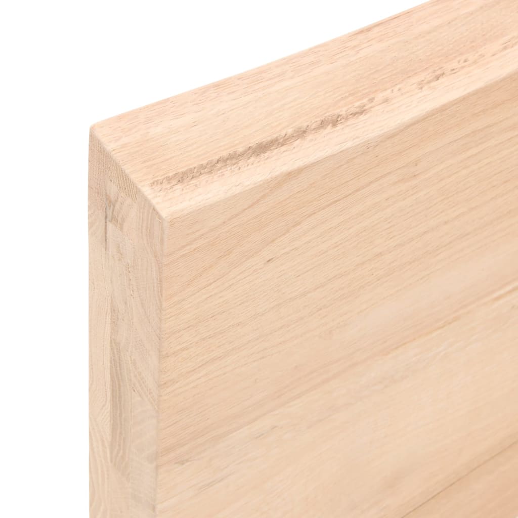 vidaXL Blat de baie, 100x30x(2-6) cm, lemn masiv netratat vidaXL Blat de baie, 100x30x(2-6) cm, lemn masiv netratat