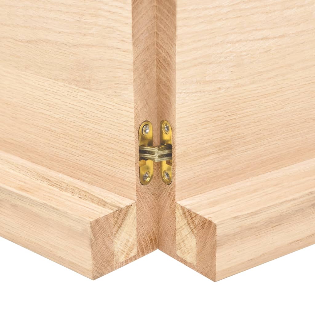 vidaXL Blat de baie, 120x50x(2-6) cm, lemn masiv netratat vidaXL Blat de baie, 120x50x(2-6) cm, lemn masiv netratat