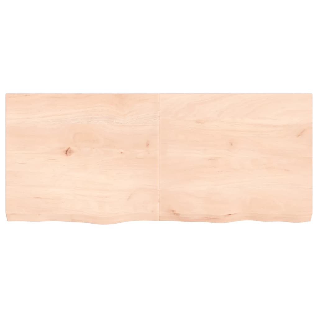 vidaXL Blat de baie, 140x60x(2-6) cm, lemn masiv netratat vidaXL Blat de baie, 140x60x(2-6) cm, lemn masiv netratat
