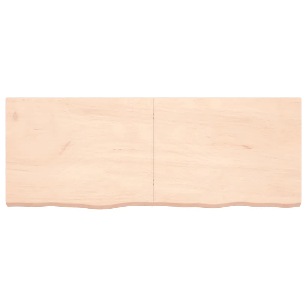 vidaXL Blat de baie, 160x60x(2-6) cm, lemn masiv netratat vidaXL Blat de baie, 160x60x(2-6) cm, lemn masiv netratat