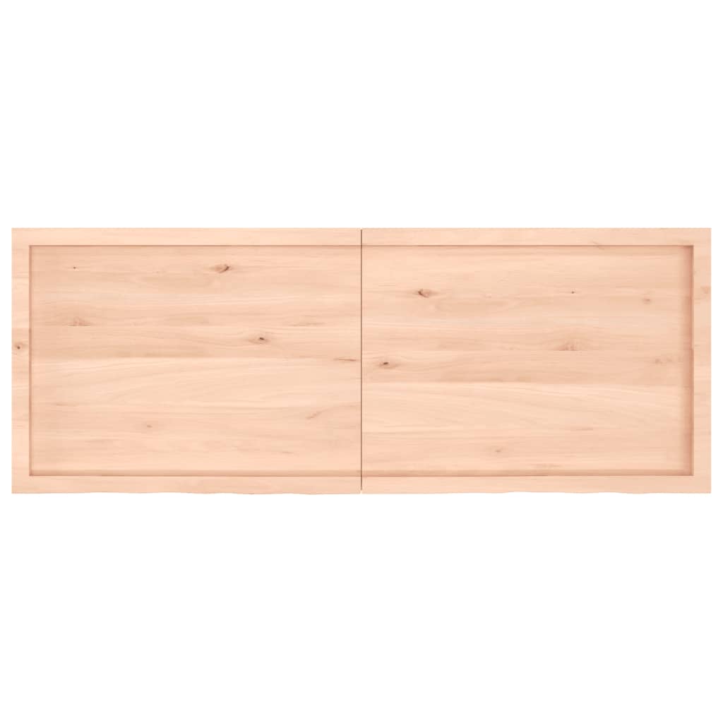 vidaXL Blat de baie, 160x60x(2-6) cm, lemn masiv netratat vidaXL Blat de baie, 160x60x(2-6) cm, lemn masiv netratat
