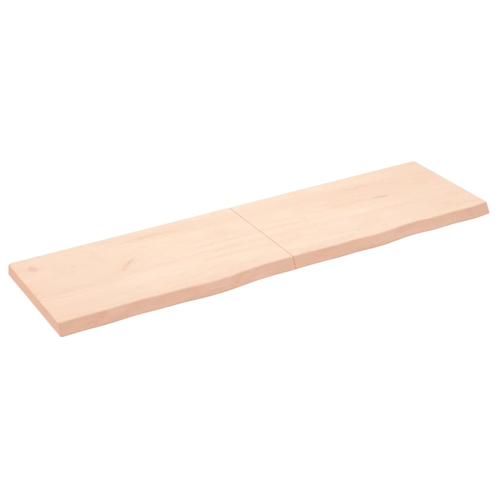vidaXL Blat de baie, 180x50x(2-6) cm, lemn masiv netratat vidaXL Blat de baie, 180x50x(2-6) cm, lemn masiv netratat