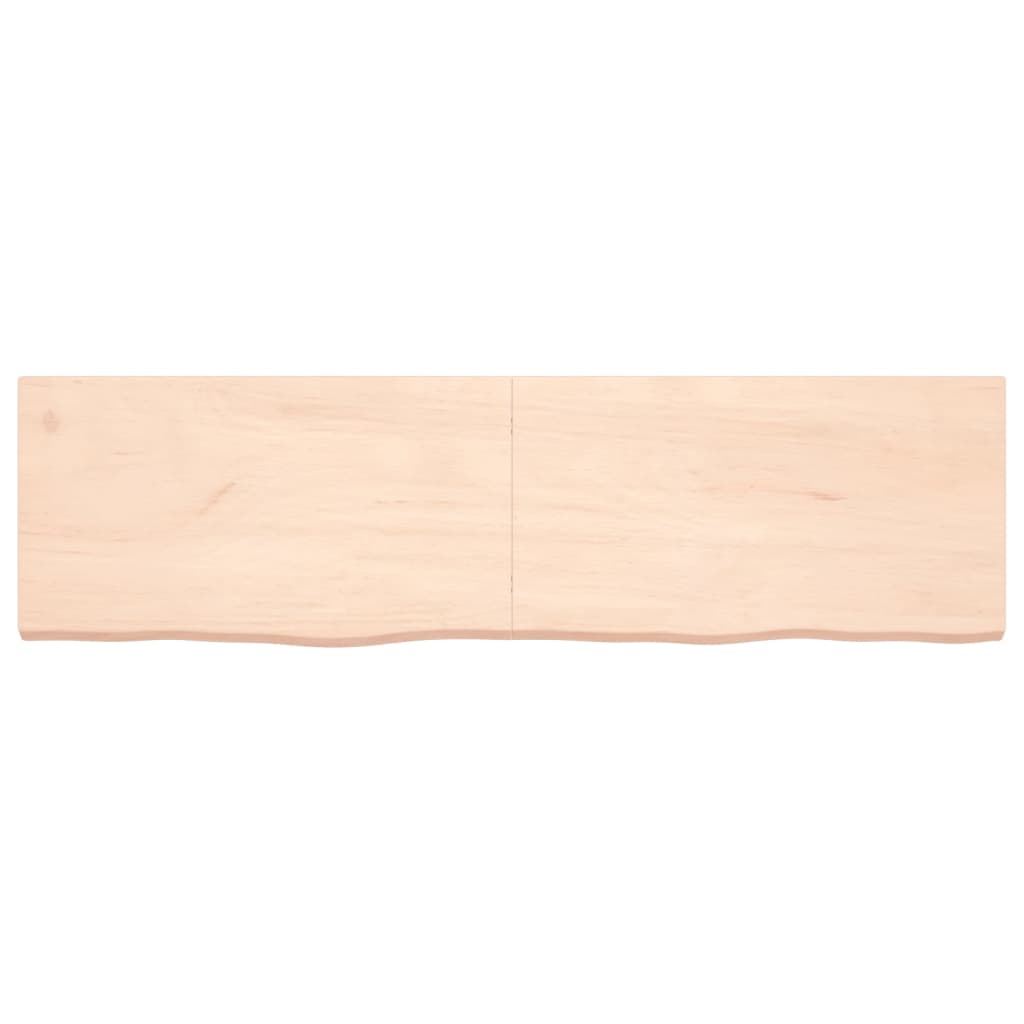 vidaXL Blat de baie, 180x50x(2-6) cm, lemn masiv netratat vidaXL Blat de baie, 180x50x(2-6) cm, lemn masiv netratat