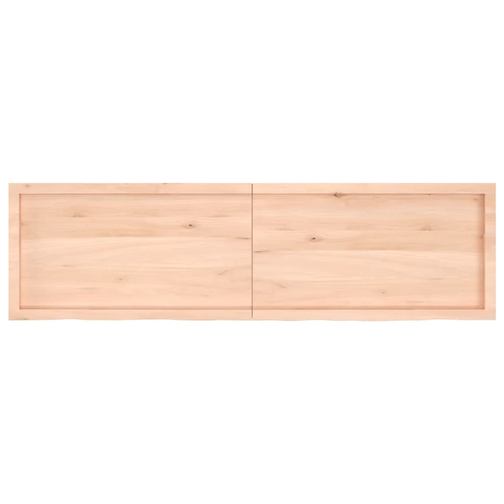 vidaXL Blat de baie, 180x50x(2-6) cm, lemn masiv netratat vidaXL Blat de baie, 180x50x(2-6) cm, lemn masiv netratat