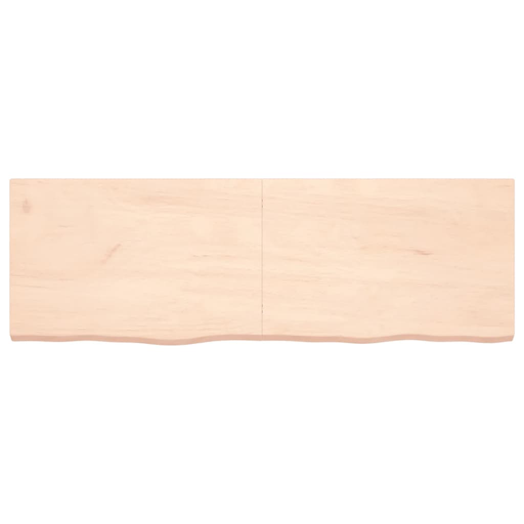 vidaXL Blat de baie, 180x60x(2-6) cm, lemn masiv netratat vidaXL Blat de baie, 180x60x(2-6) cm, lemn masiv netratat