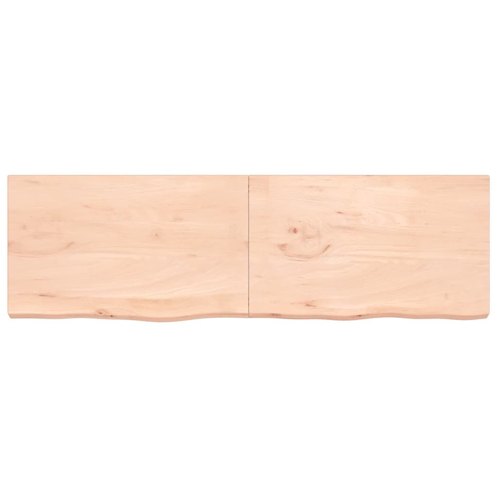 vidaXL Blat de baie, 200x60x(2-6) cm, lemn masiv netratat vidaXL Blat de baie, 200x60x(2-6) cm, lemn masiv netratat