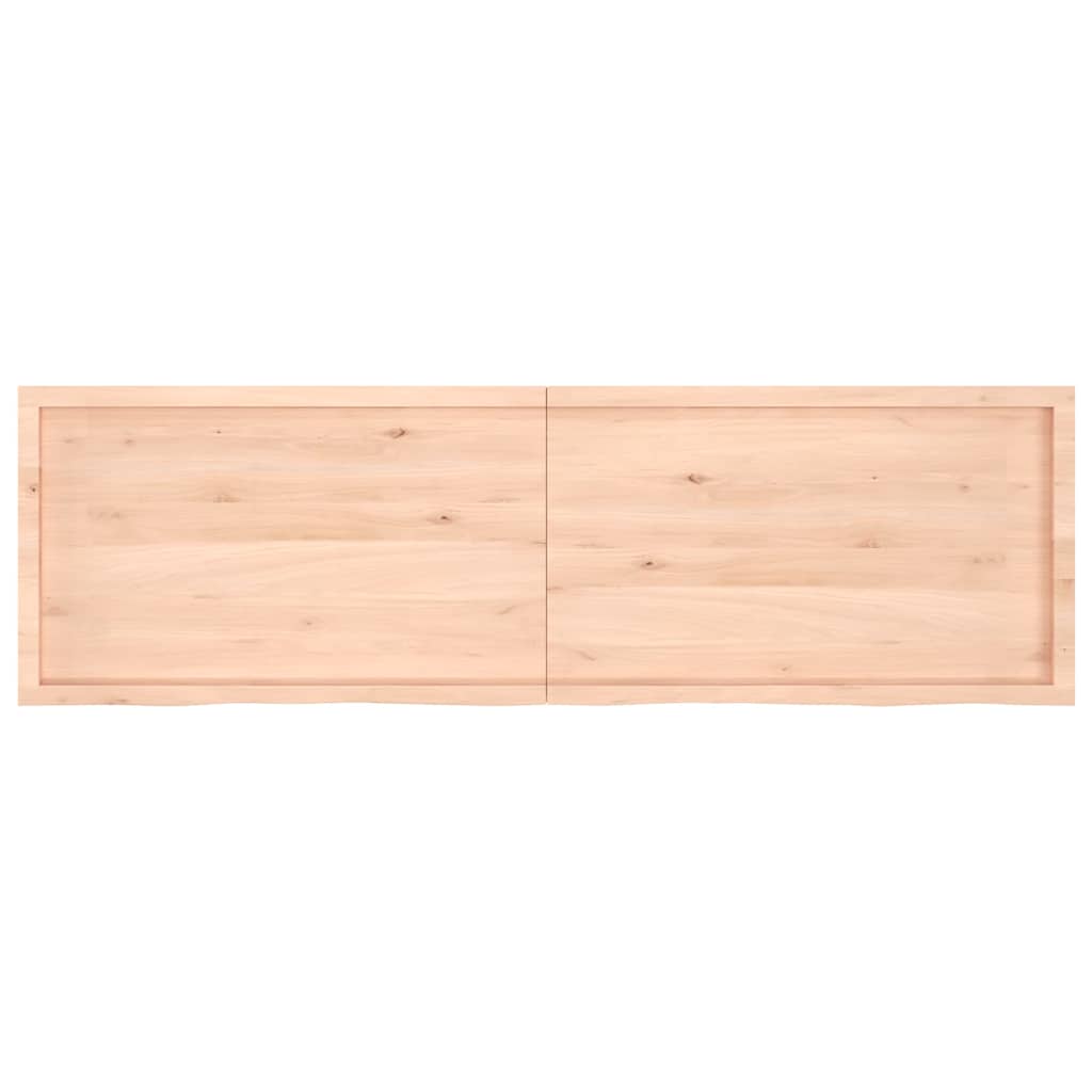 vidaXL Blat de baie, 200x60x(2-6) cm, lemn masiv netratat vidaXL Blat de baie, 200x60x(2-6) cm, lemn masiv netratat