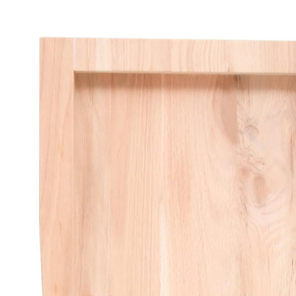 vidaXL Blat de baie, 200x60x(2-6) cm, lemn masiv netratat vidaXL Blat de baie, 200x60x(2-6) cm, lemn masiv netratat