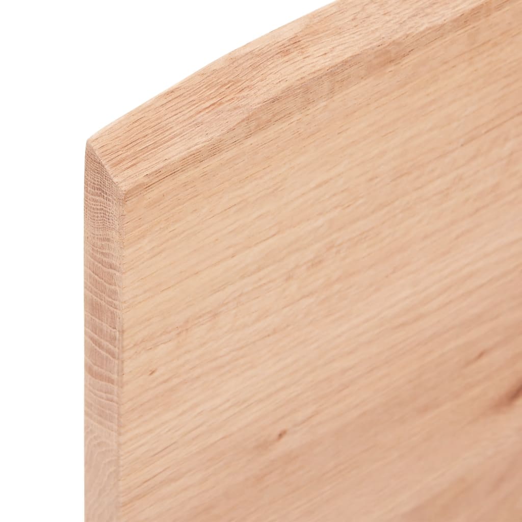 vidaXL Blat de baie, maro deschis, 40x30x2 cm, lemn masiv tratat vidaXL Blat de baie, maro deschis, 40x30x2 cm, lemn masiv tratat