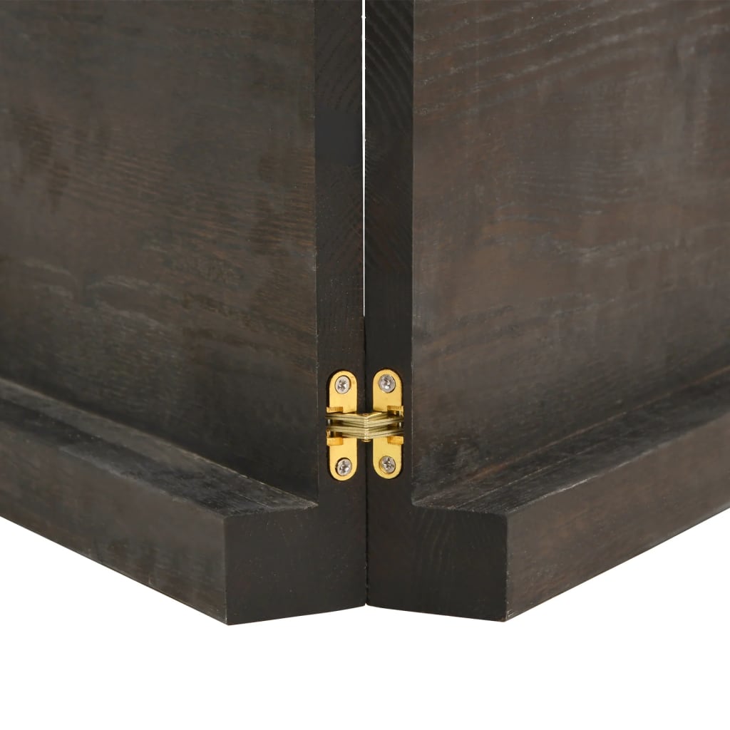 vidaXL Blat de baie, maro închis, 140x50x(2-6) cm, lemn masiv tratat vidaXL Blat de baie, maro închis, 140x50x(2-6) cm, lemn masiv tratat