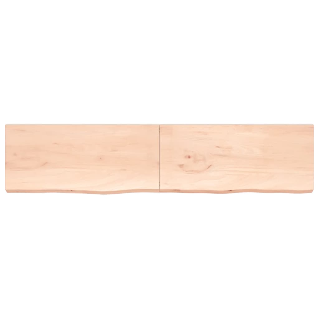 vidaXL Blat de masă, 220x50x(2-6) cm, lemn masiv de stejar netratat vidaXL Blat de masă, 220x50x(2-6) cm, lemn masiv de stejar netratat