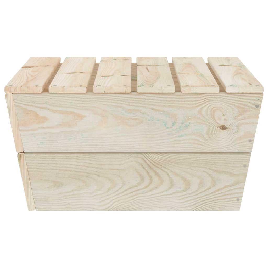 vidaXL Set mobilier de grădină, 2 piese, lemn de molid tratat vidaXL Set mobilier de grădină, 2 piese, lemn de molid tratat