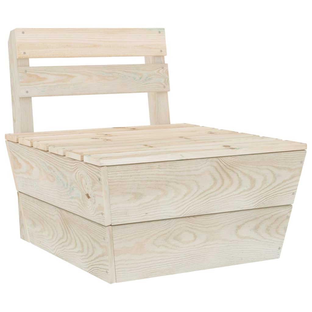 vidaXL Set mobilier de grădină, 2 piese, lemn de molid tratat vidaXL Set mobilier de grădină, 2 piese, lemn de molid tratat