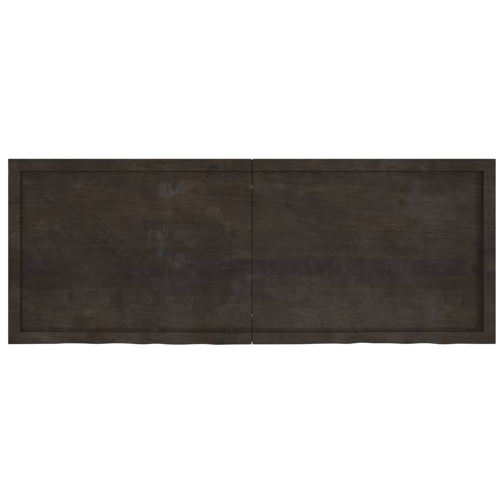vidaXL Blat de masă maro 160x60x(2-4) cm, lemn masiv stejar tratat vidaXL Blat de masă maro 160x60x(2-4) cm, lemn masiv stejar tratat