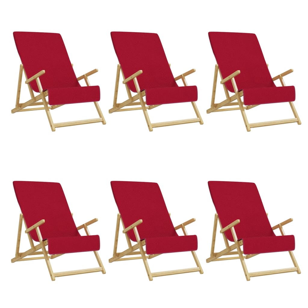 vidaXL Prosoape de plajă, 6 buc., vișiniu, 60x135 cm, textil, 400 GSM vidaXL Prosoape de plajă, 6 buc., vișiniu, 60x135 cm, textil, 400 GSM