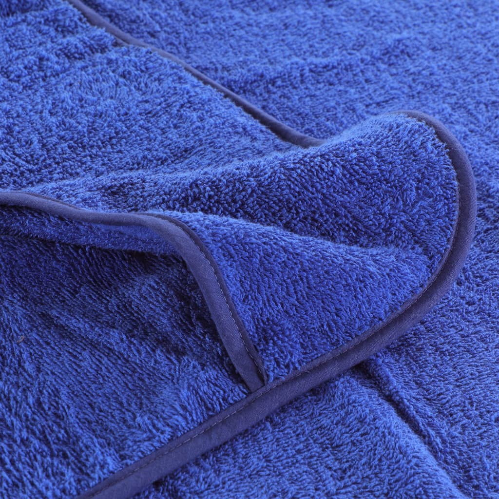 vidaXL Prosoape de plajă, 6 buc., albastru, 60x135 cm, textil 400 GSM vidaXL Prosoape de plajă, 6 buc., albastru, 60x135 cm, textil 400 GSM