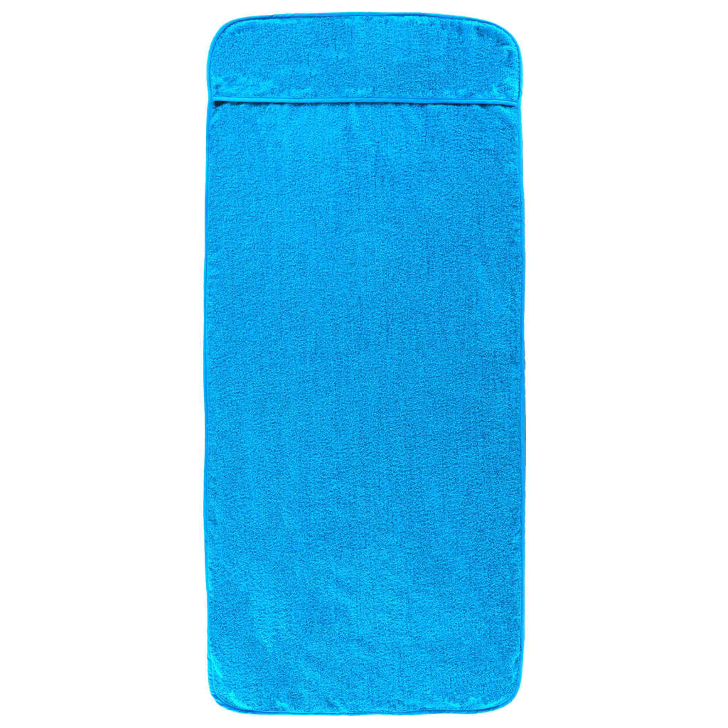vidaXL Prosoape de plajă, 4 buc., turcoaz, 60x135 cm, textil 400 GSM vidaXL Prosoape de plajă, 4 buc., turcoaz, 60x135 cm, textil 400 GSM