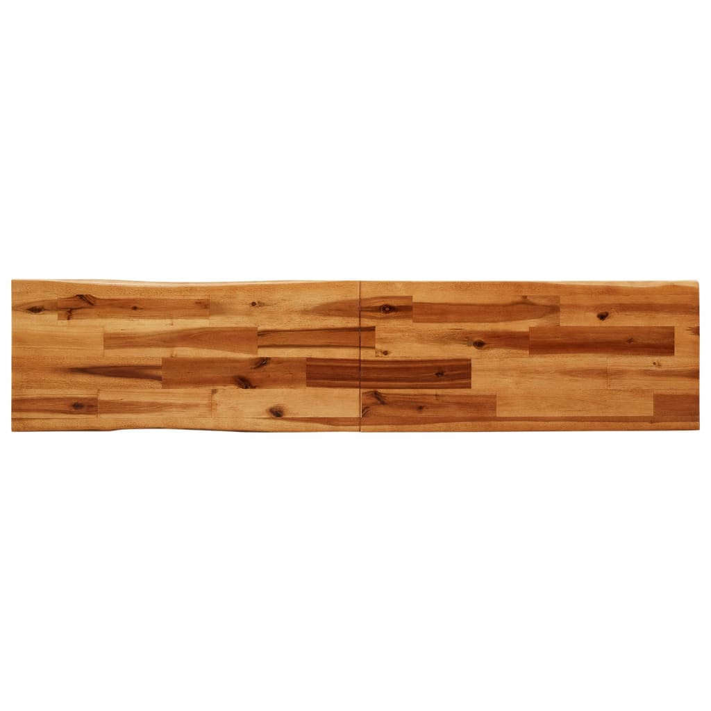 vidaXL Set de masă din 3 piese, margini naturale, lemn masiv de acacia vidaXL Set de masă din 3 piese, margini naturale, lemn masiv de acacia