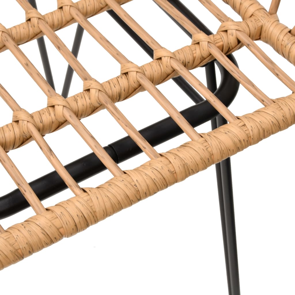 vidaXL Set mobilier de grădină, 5 piese, poliratan vidaXL Set mobilier de grădină, 5 piese, poliratan