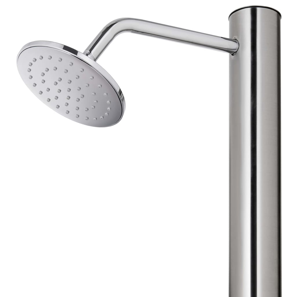 vidaXL Duș pentru grădină, 215 cm, oțel inoxidabil vidaXL Duș pentru grădină, 215 cm, oțel inoxidabil